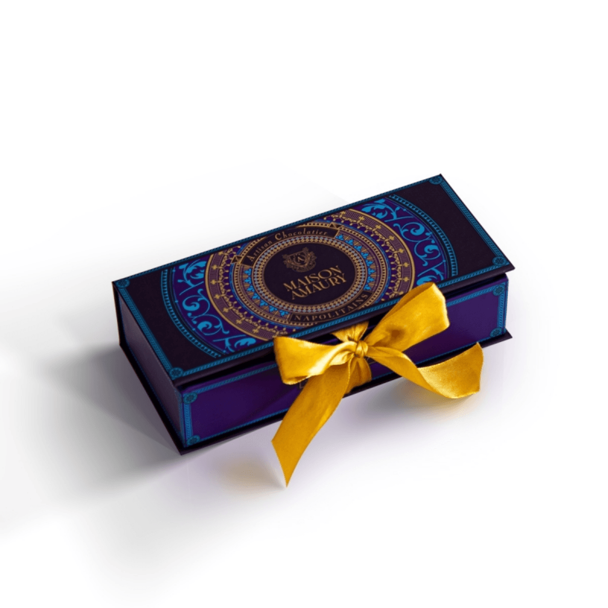 coffret napolitains bleu 25 napolitains
