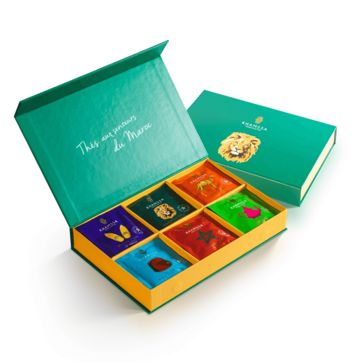 Coffret Khamssa Grey – 30 Sachets de Thé