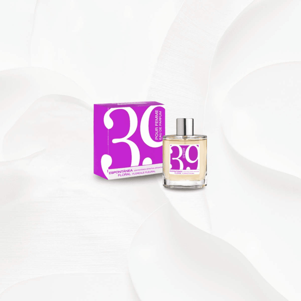 EAU DE PARFUM ESPONTÁNEA FLORAL N°39