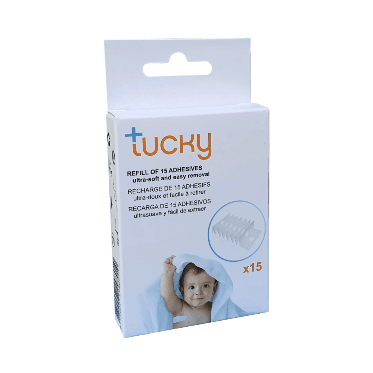 Recharge double face hypoallergénique