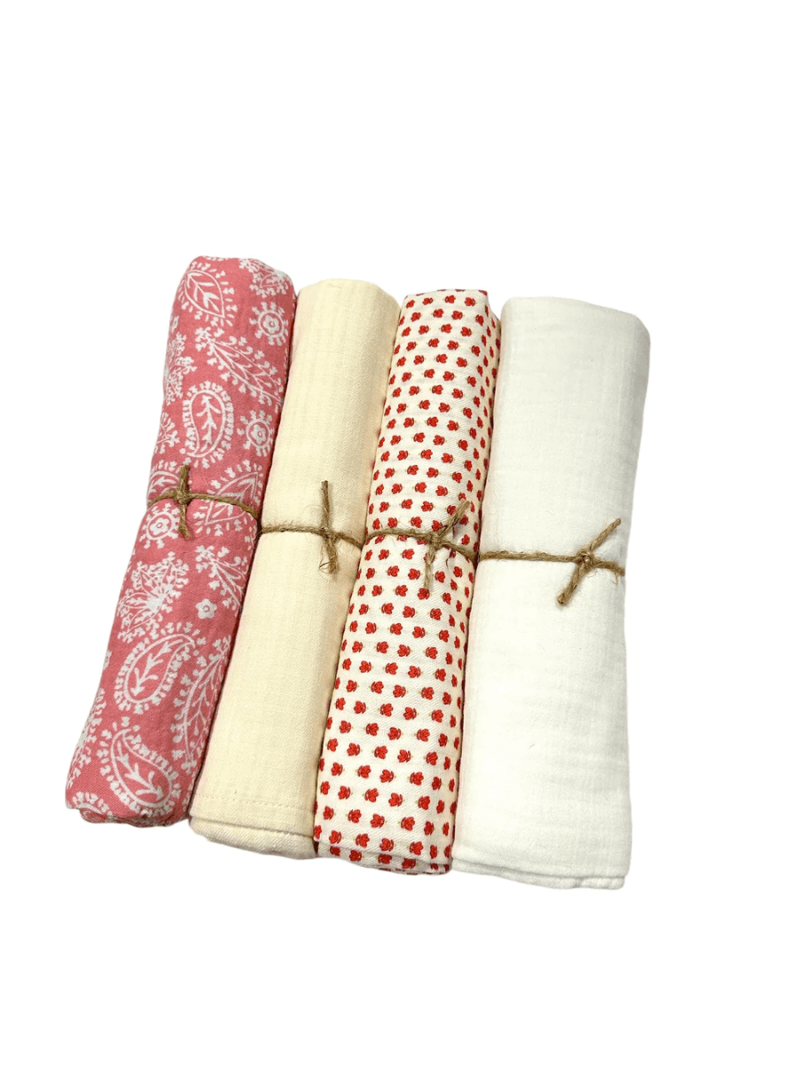 Lot de 4 Maxi Langes