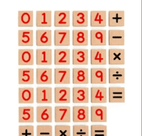 Nombres Magnétiques de 40 Pièces