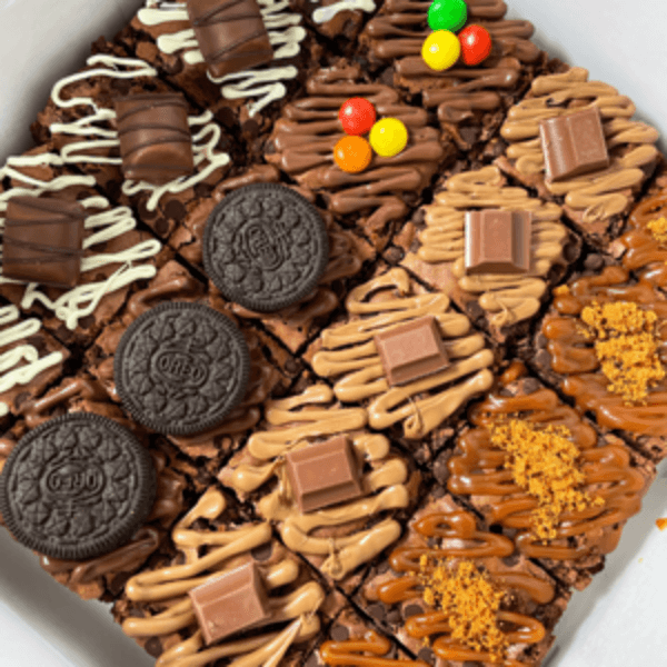 BROWNIE AVEC TOPPINGS