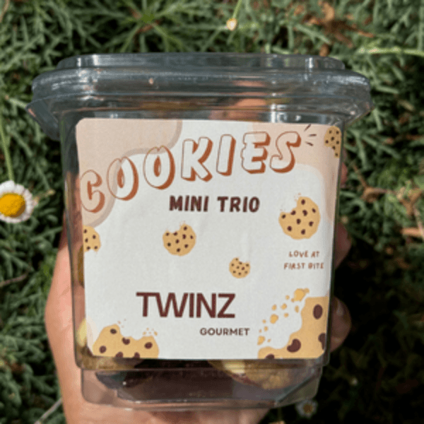 MINI COOKIES TRIO 12 PCS