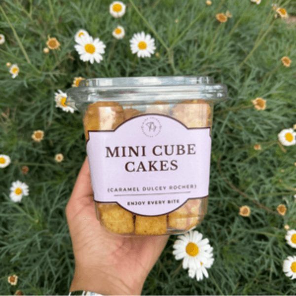 CUBE CAKE CARAMEL DULCEY