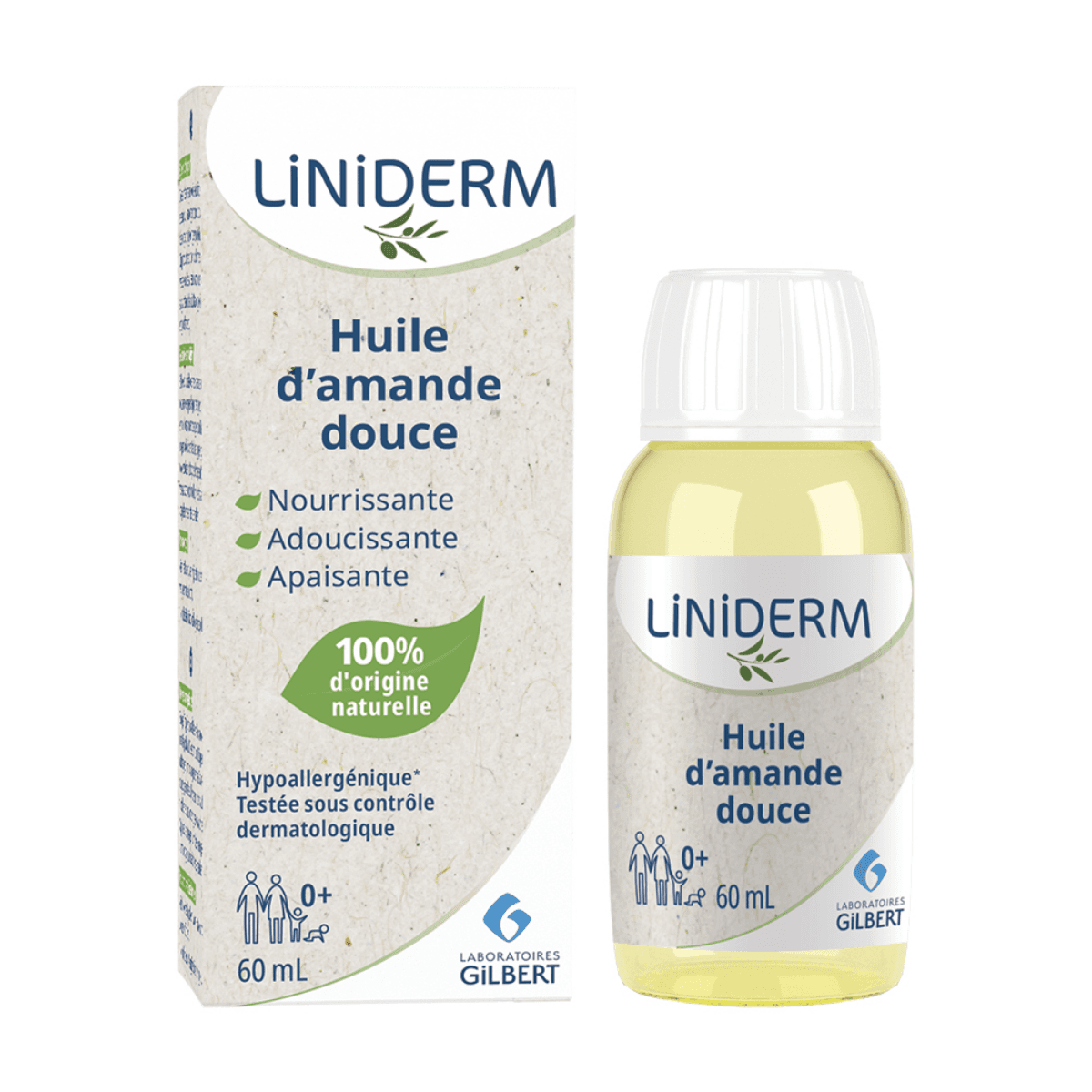 HUILE DAMANDE DOUCE SOIN NOURRISSANT ET ADOUCISSANT - 60ML