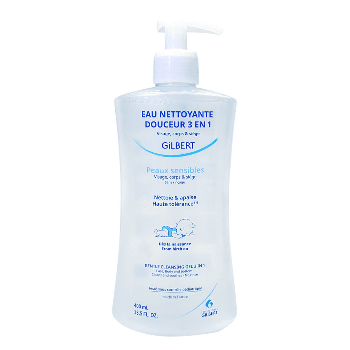 EAU NETTOYANTE DOUCEUR 3-EN-1 -400ML