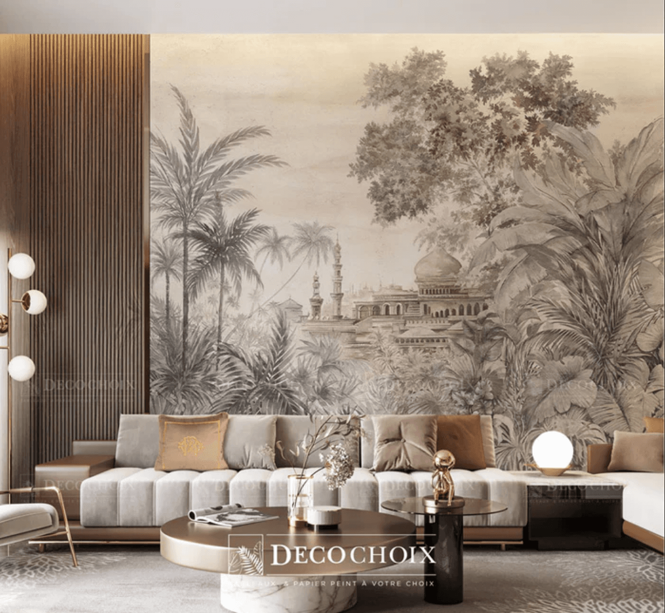 Papier peint Tropical Évasion