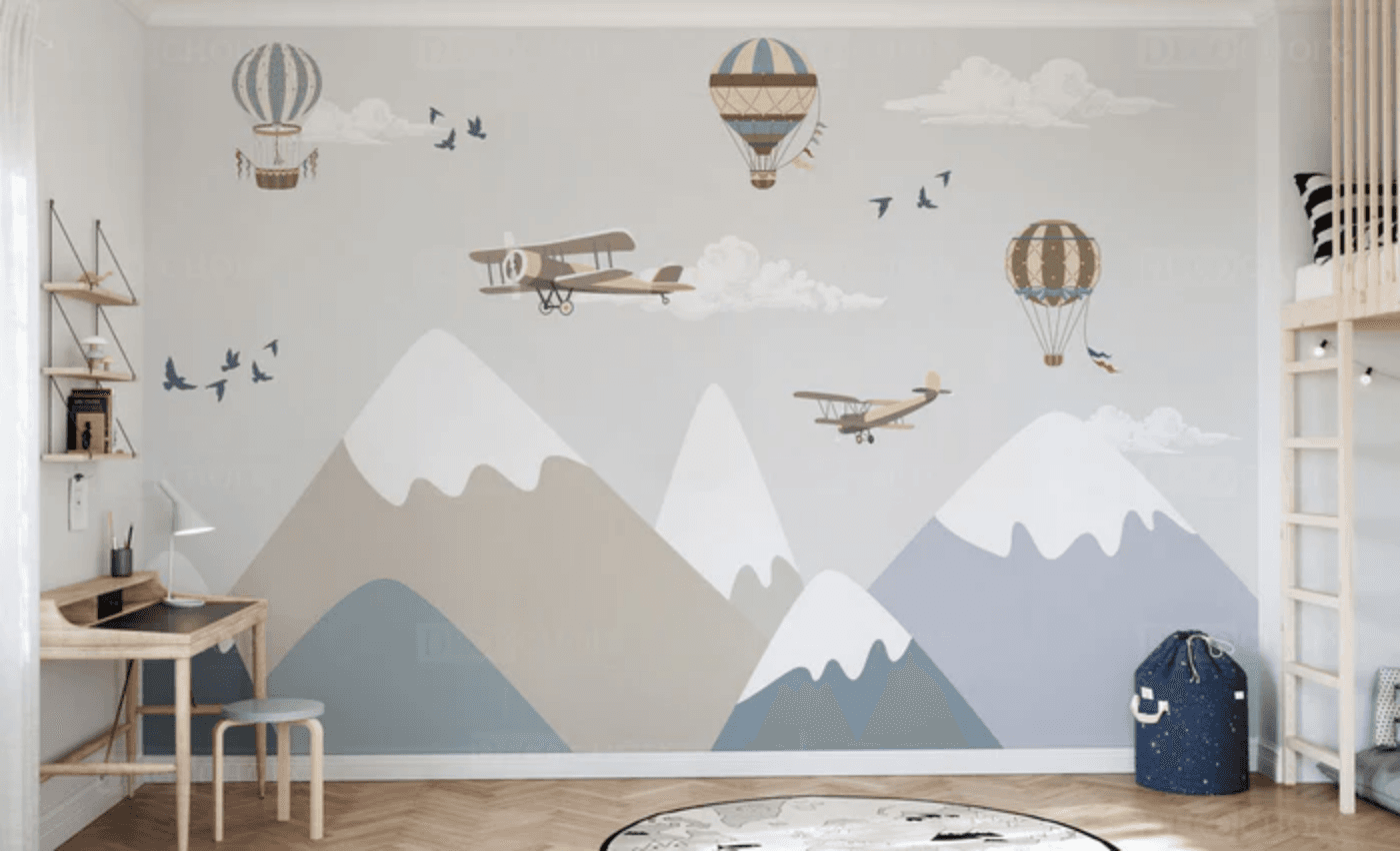 Papier peint montagne