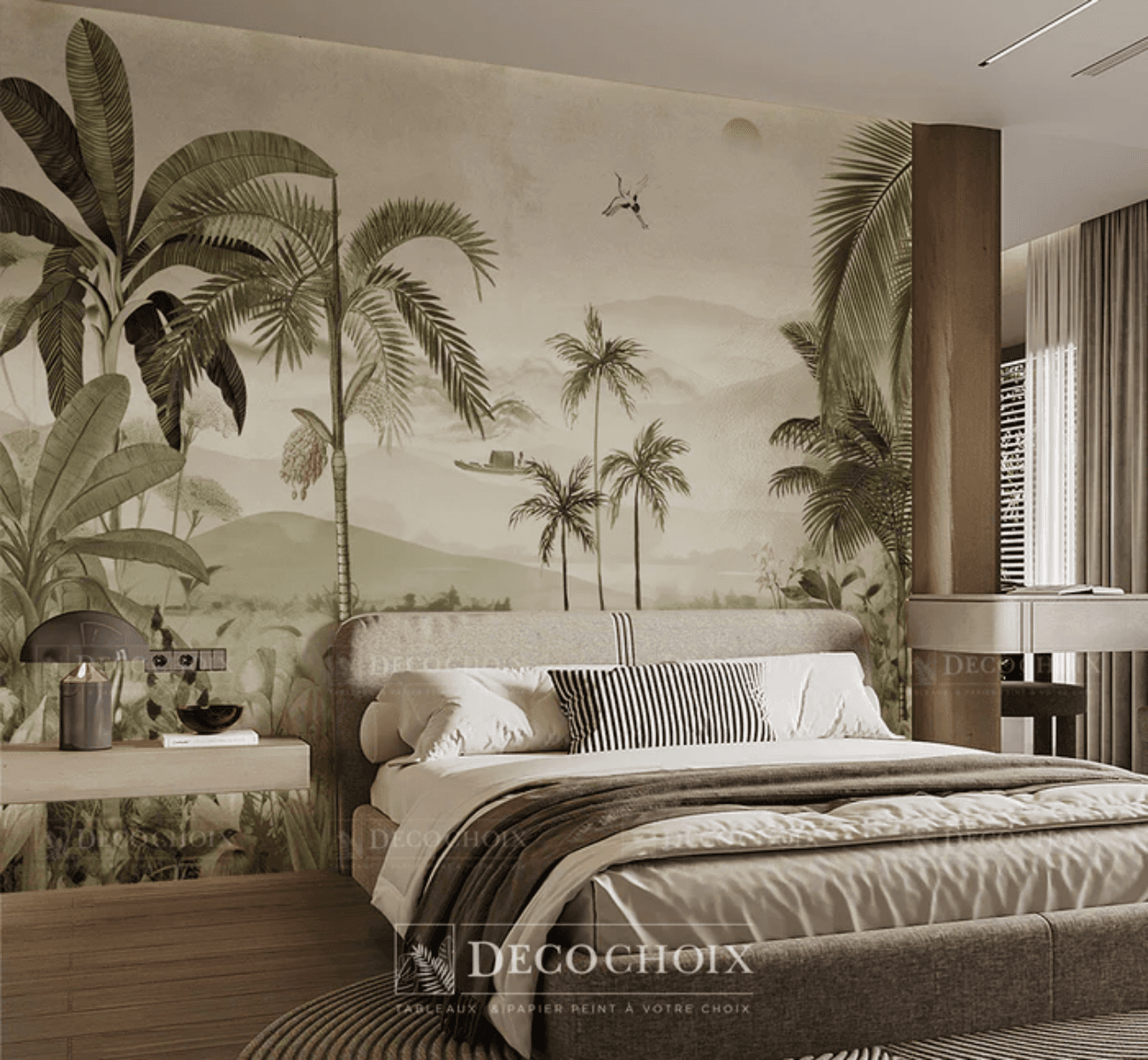 Papier peint Tropical