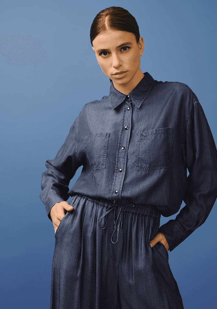 Chemise jeans