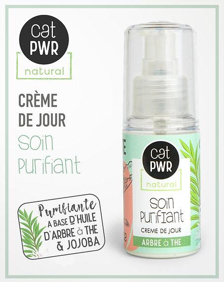 Soin Purifiant Crème de Jour Peau Mixte à Grasse ou Acnéique