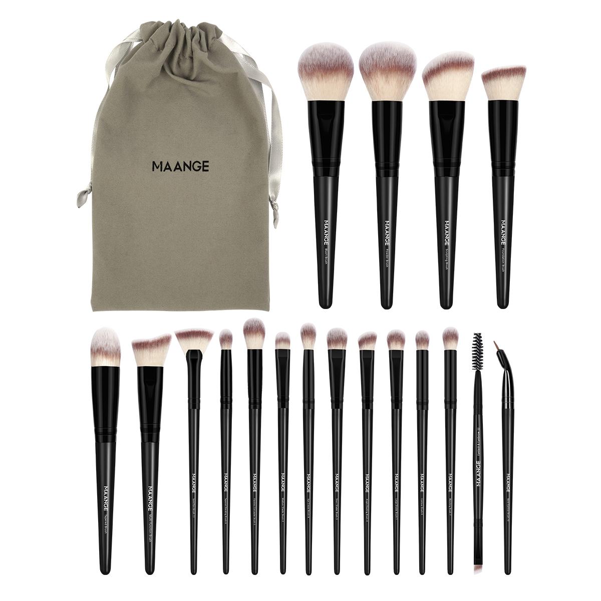 18 Pieces Makeup Brush with Bag