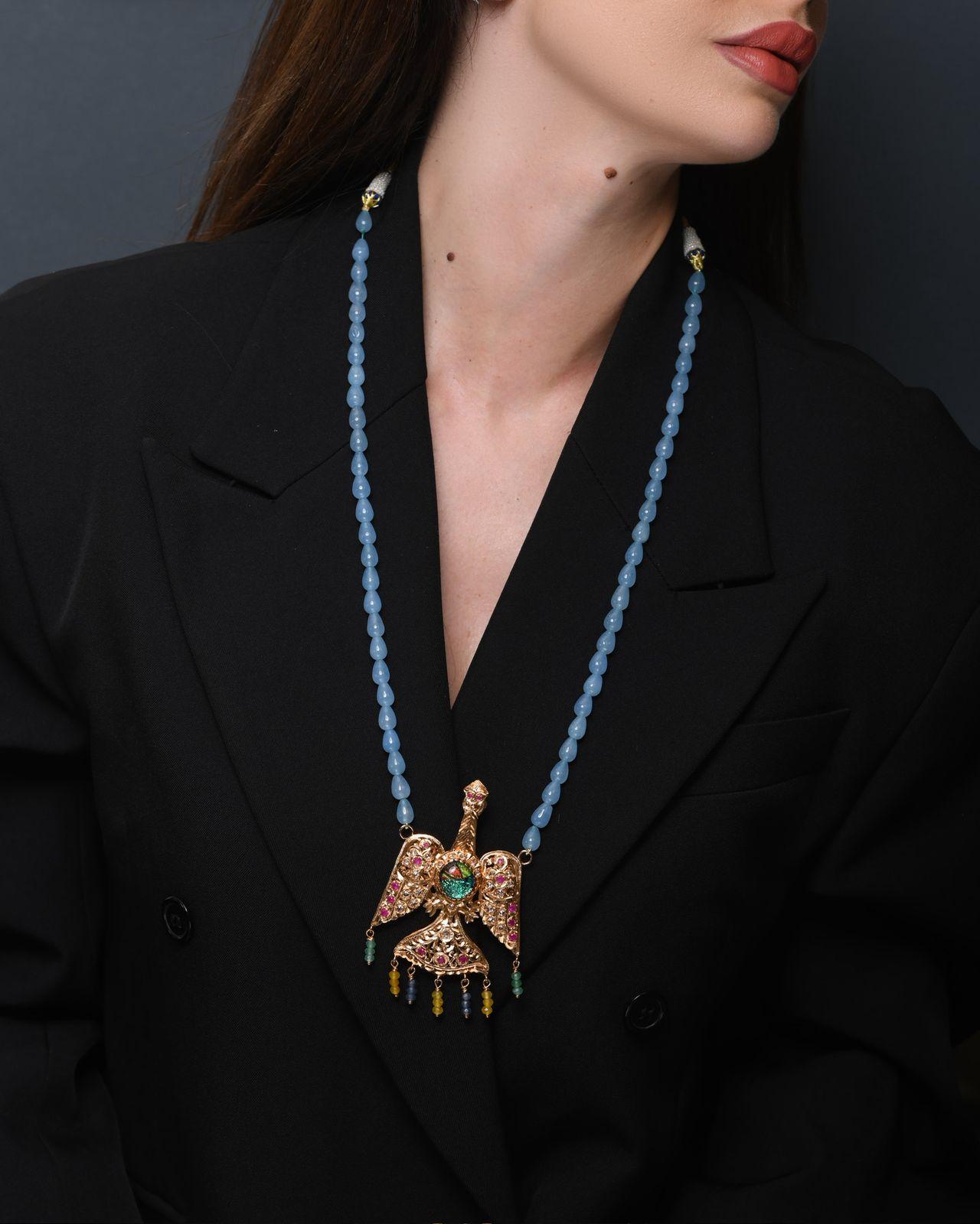 Sautoir Dylara Turquoise