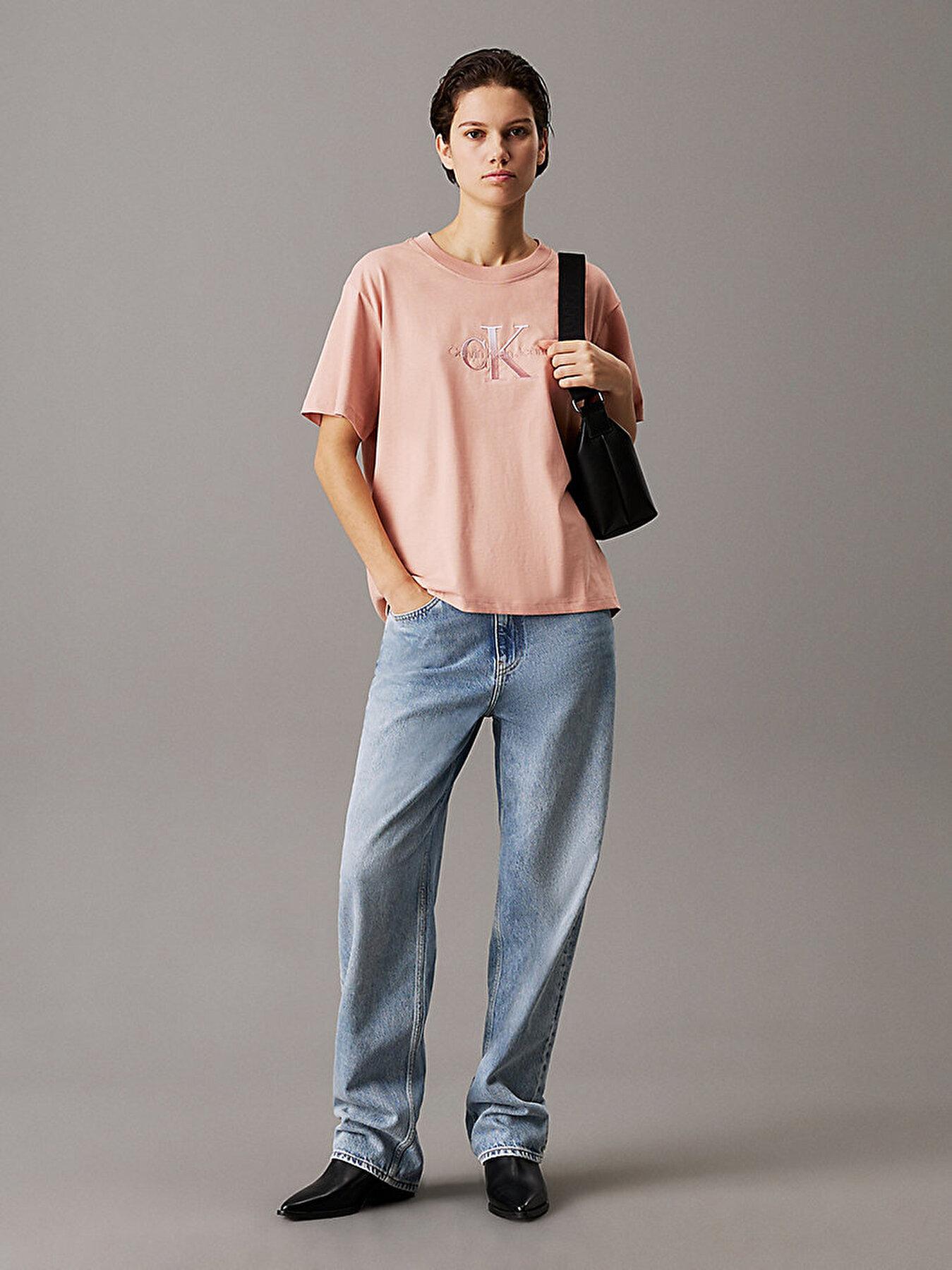 T-shirt Monologue Brodé pour Femme
