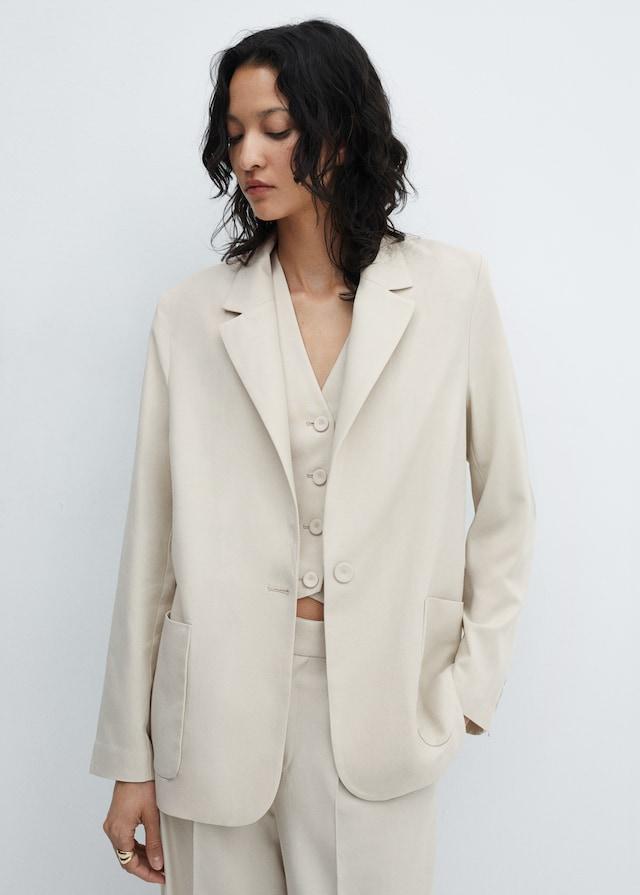 Veste Costume Poches