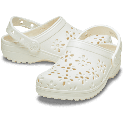 Classic Floral Cut Out Clog K