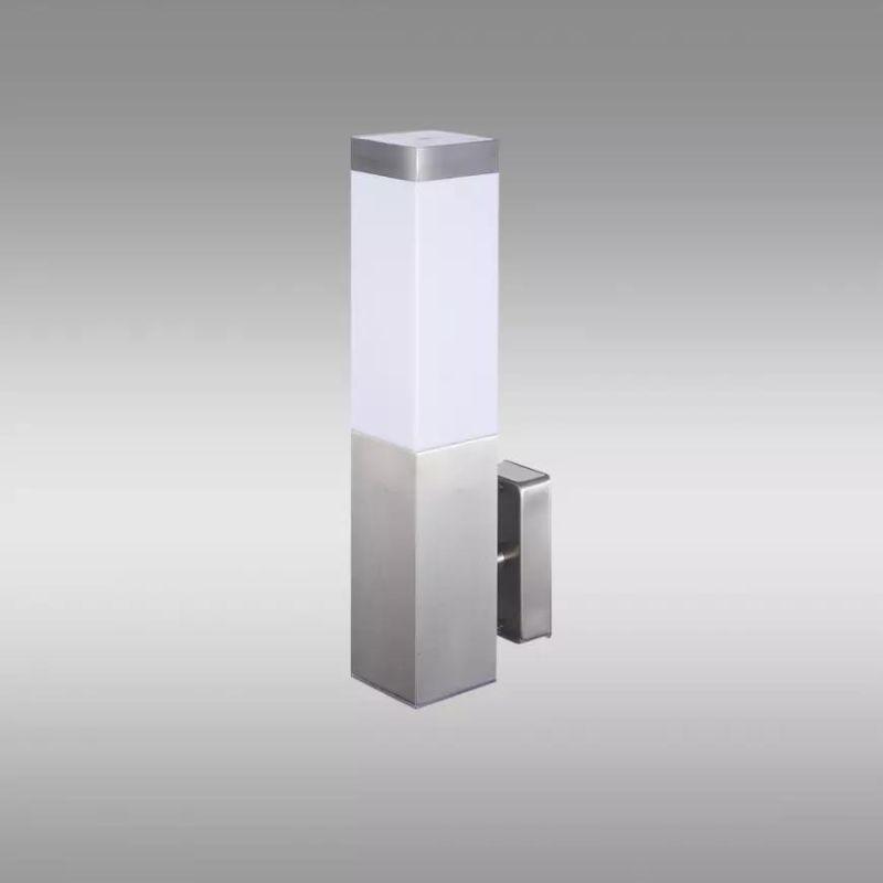 Applique luminaire  murale Led Castilla Inox + Lampe Led A60