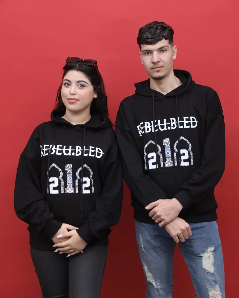  sweat à capuche / capuchon / hoodie Oversize Unisexe 212