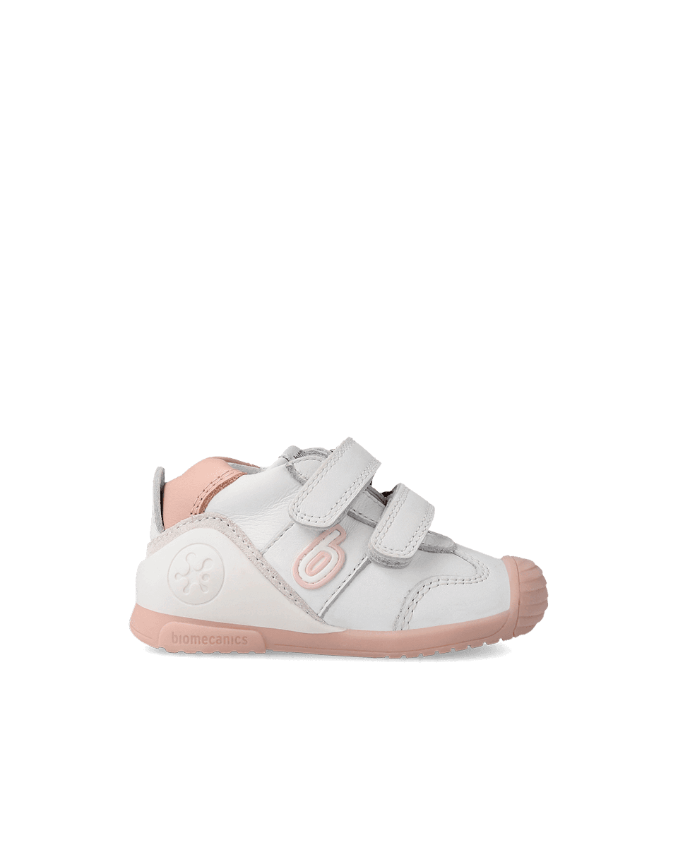 Biogateo Sneaker Sport - leather white/pink