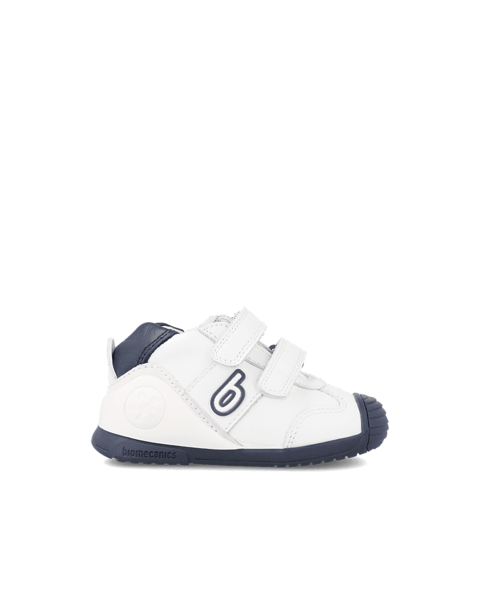Biogateo Sneaker Sport - leather white/blue