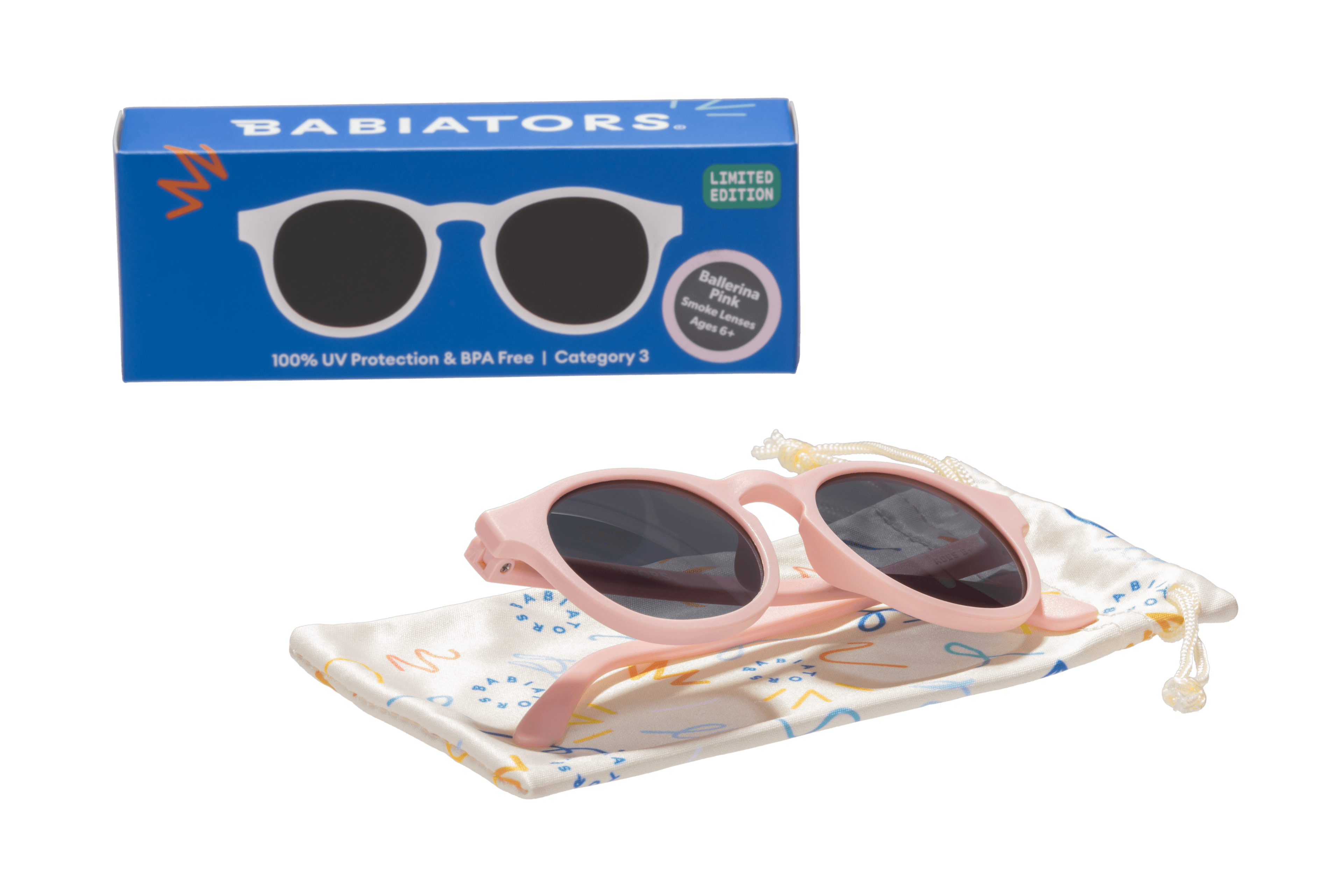 Original Keyhole: Ballerina Pink | Smoke Lens | Ages 0-2