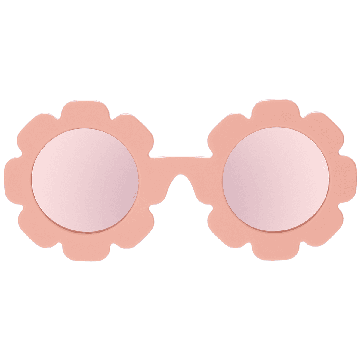 Polarized Flower: Peachy Keen | Rose Gold Mirrored Lens | Ages 3-5