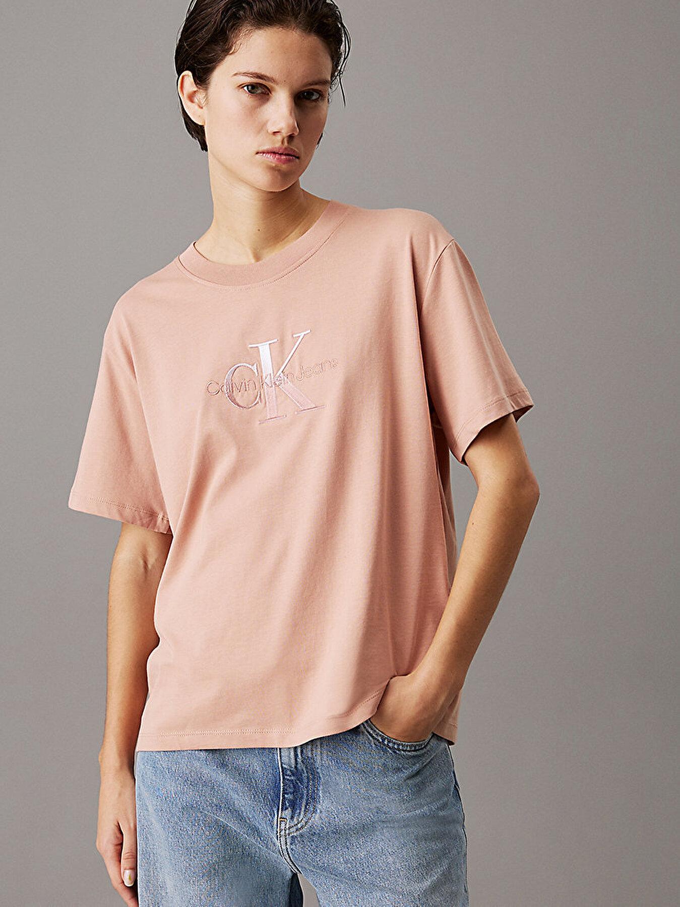 T-shirt Monologue Brodé pour Femme