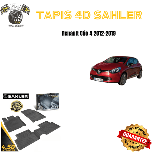 Tapis Sur Mesure 4D Renault Clio 4 2012/2019