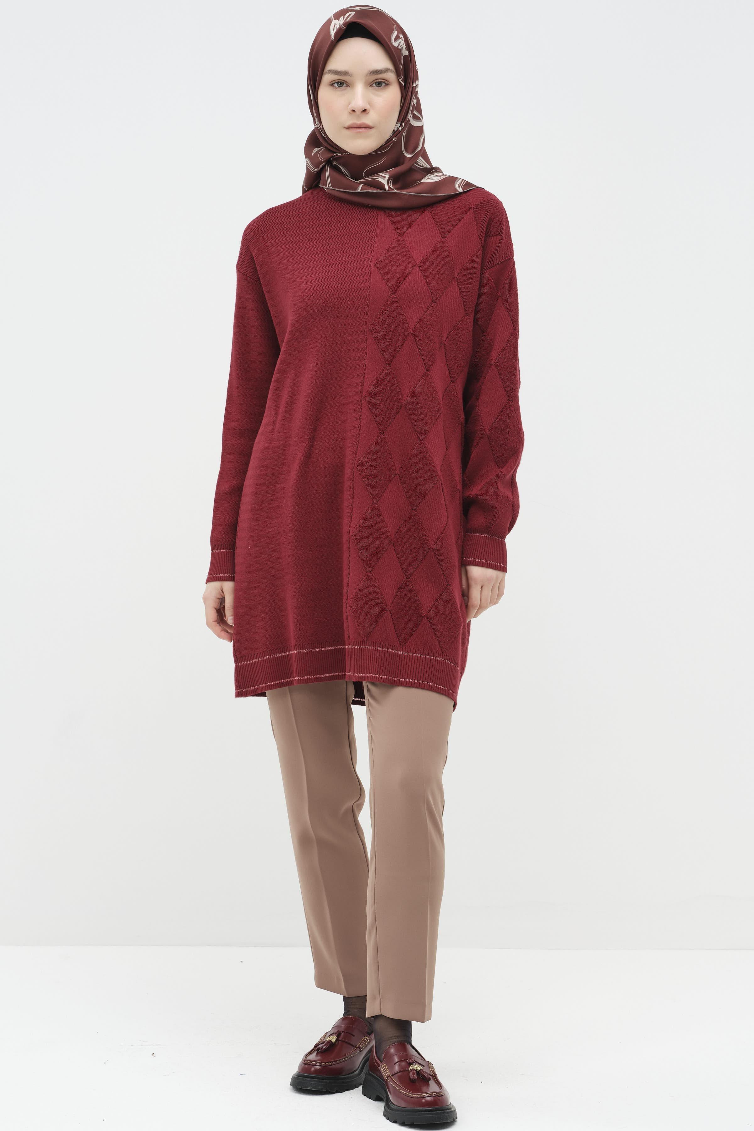 Pantalon Slim à Taille Élastique - Chamois