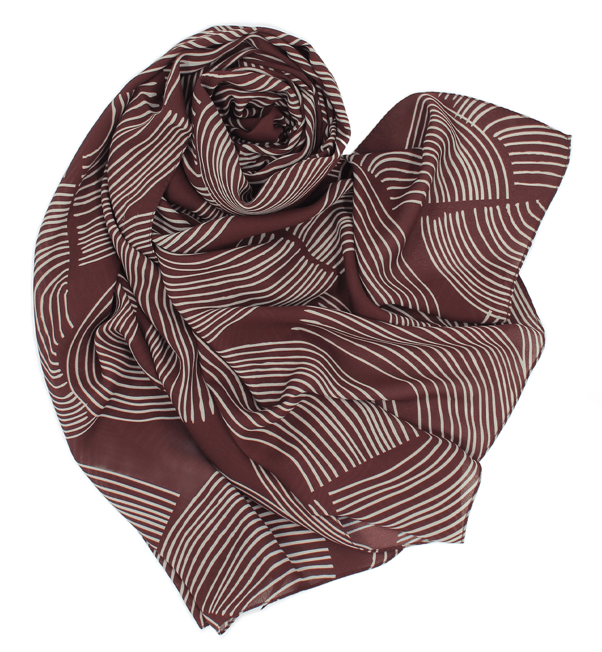 CHALE YAOMY Maty - Burgundy