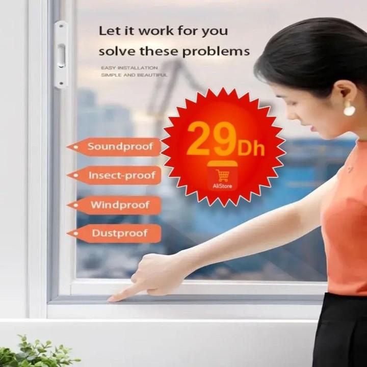 Bande de scellage de fenêtre et de porte auto-adhésive ( 2M )