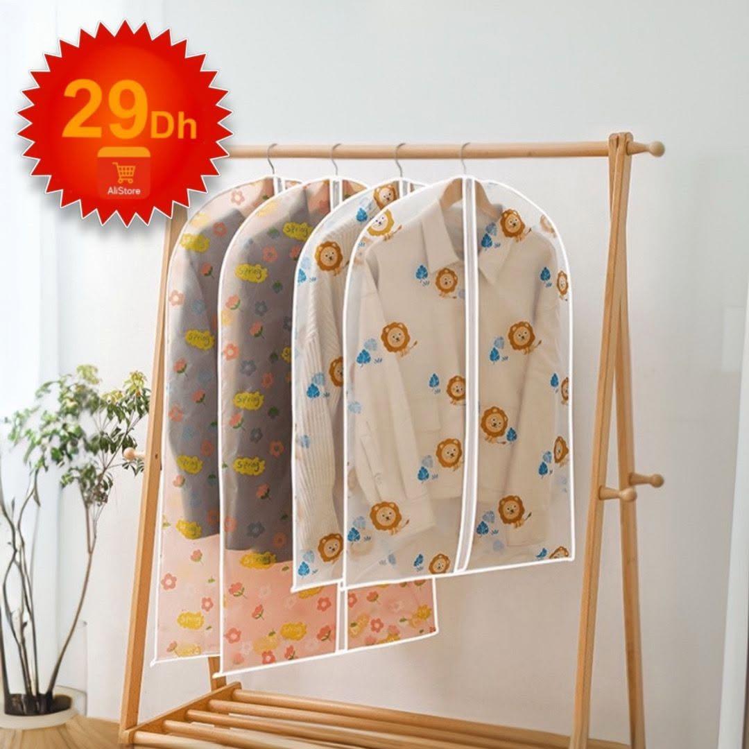 Housse de protection anti-poussière pour vêtements