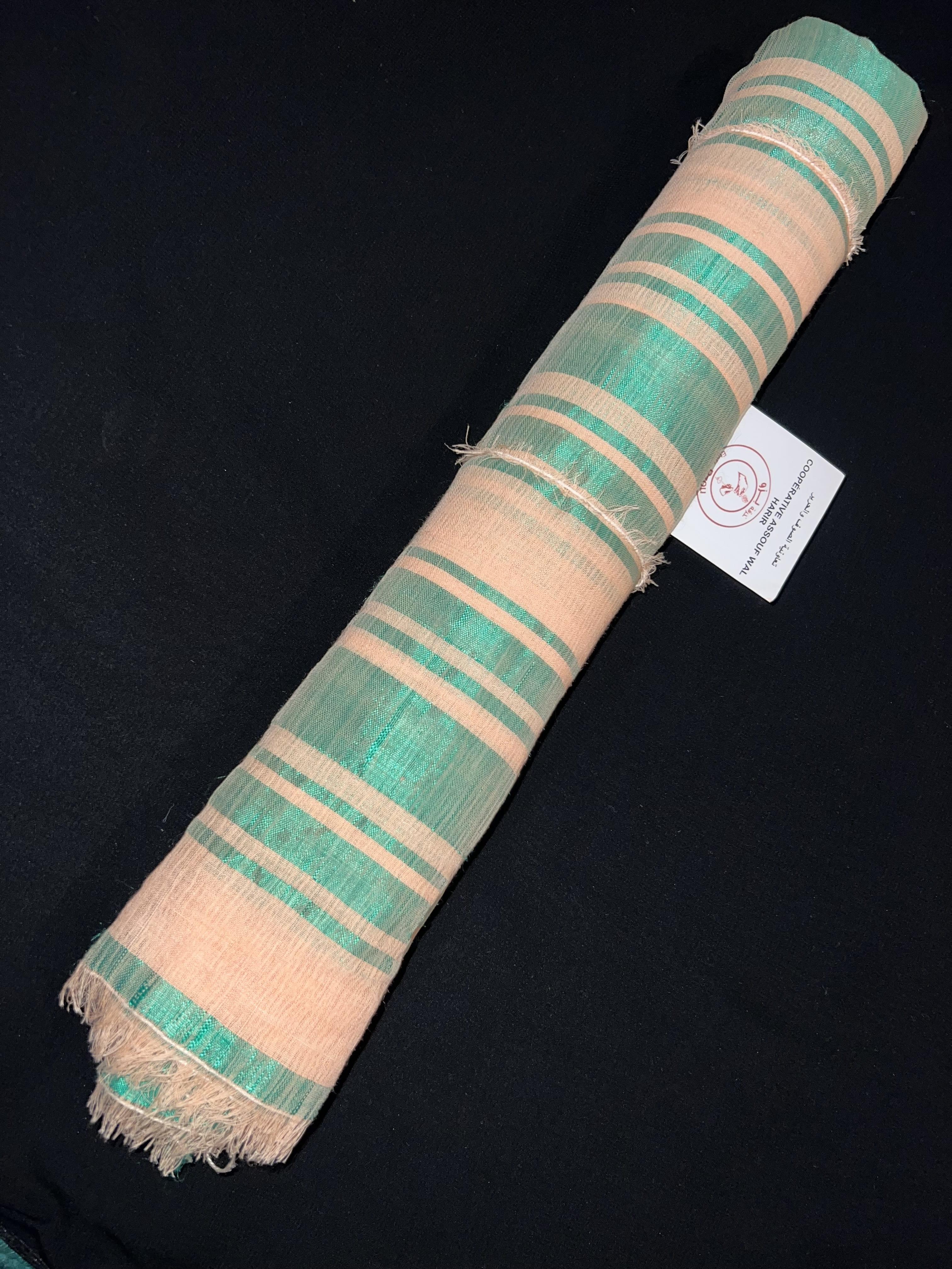 Tissu Bzioui en laine & soie 