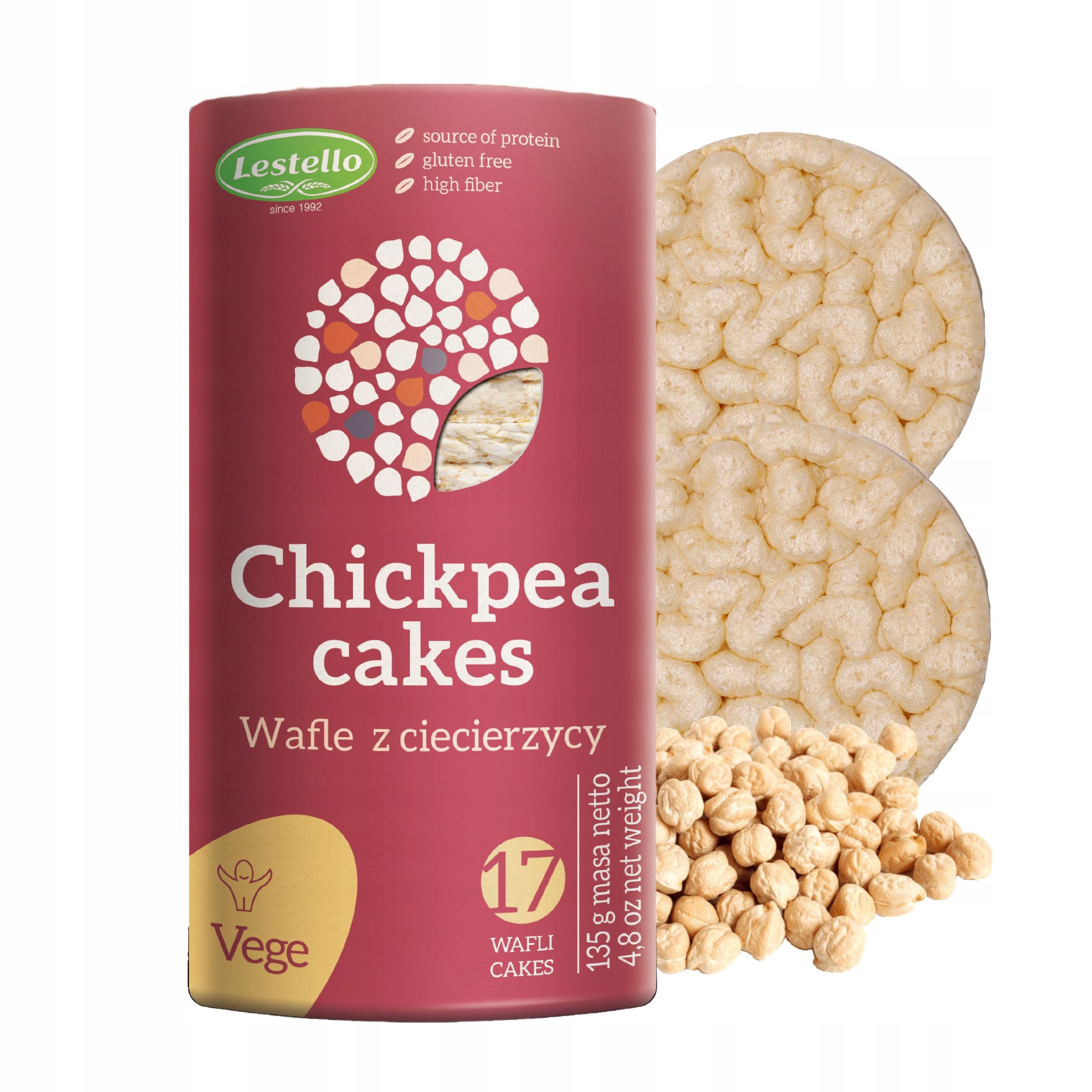 Galettes de Pois Chiches Sans Gluten Lestello 135g