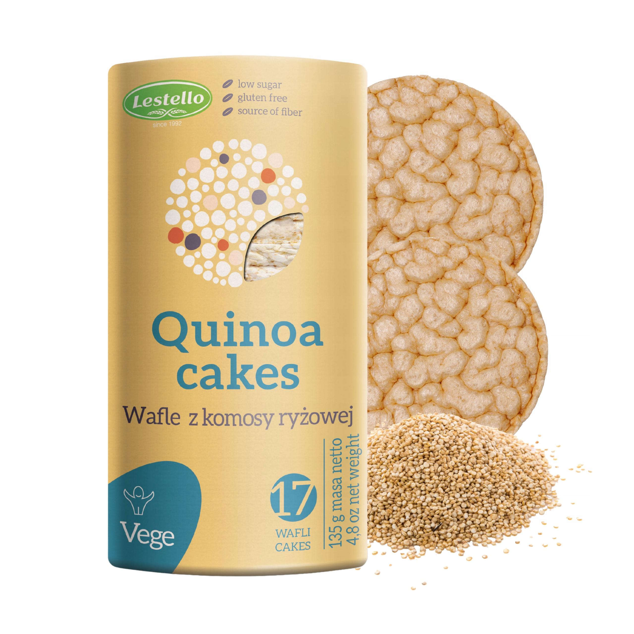 Galettes de Quinoa Sans Gluten Lestello 135g