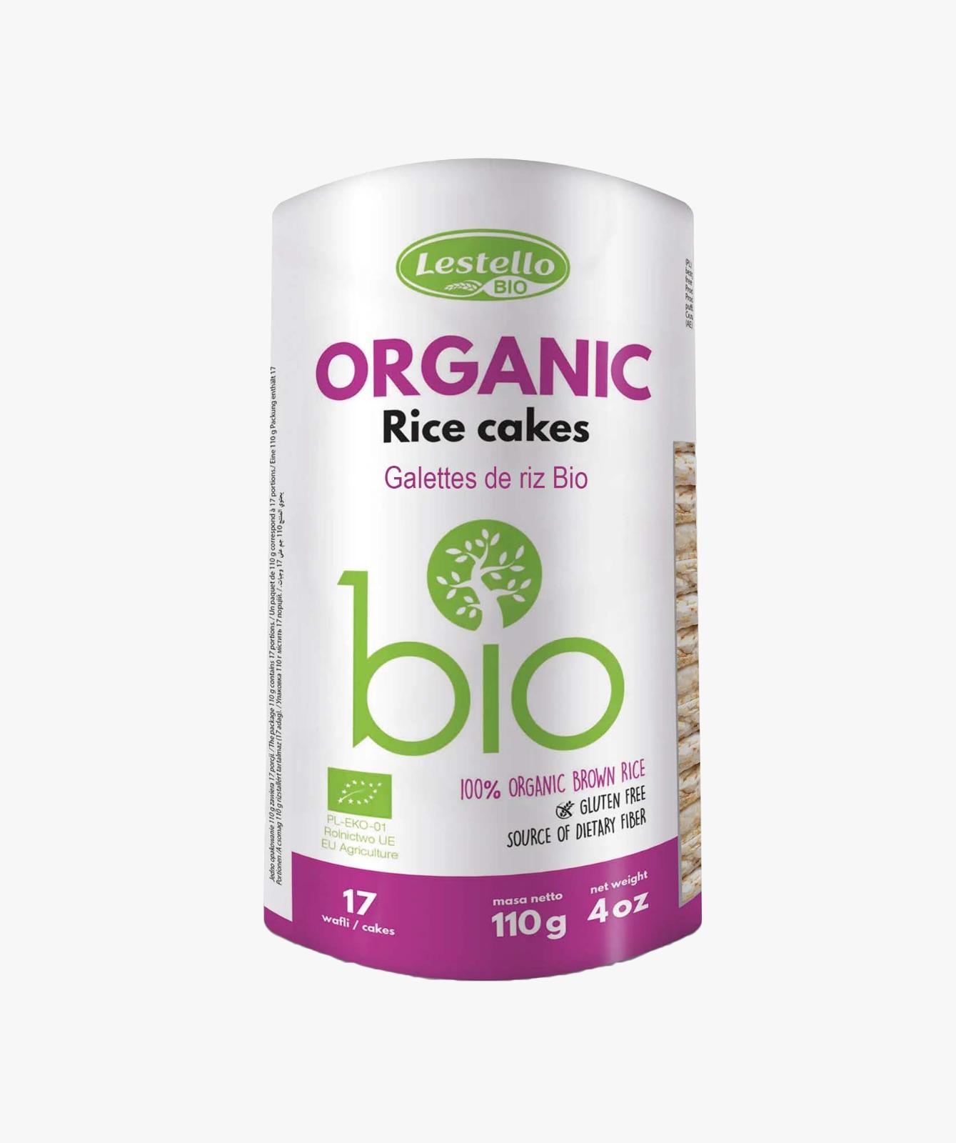 Galettes de Riz BIO Sans Gluten Lestello 110g