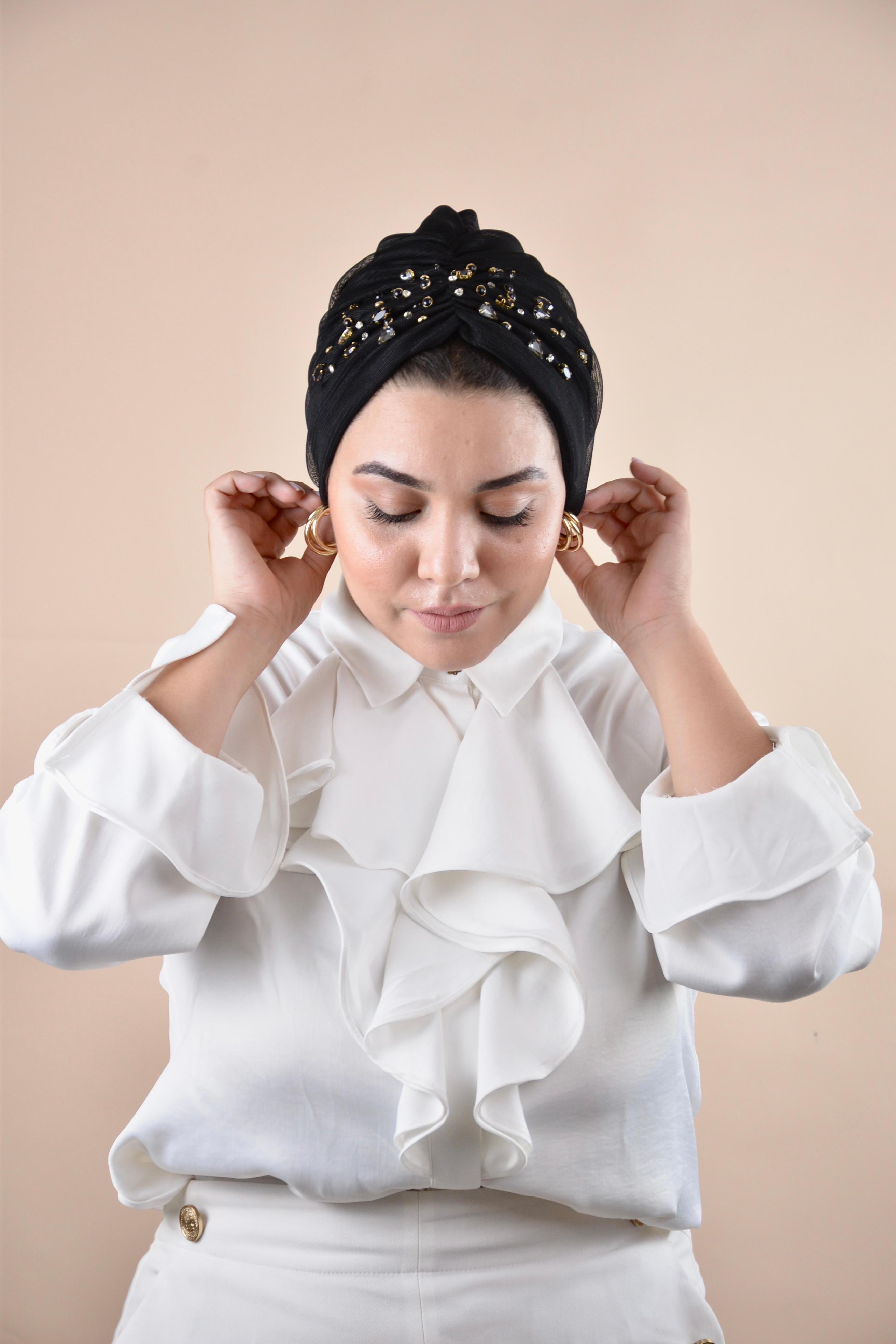 Turban queen of sea junior noir