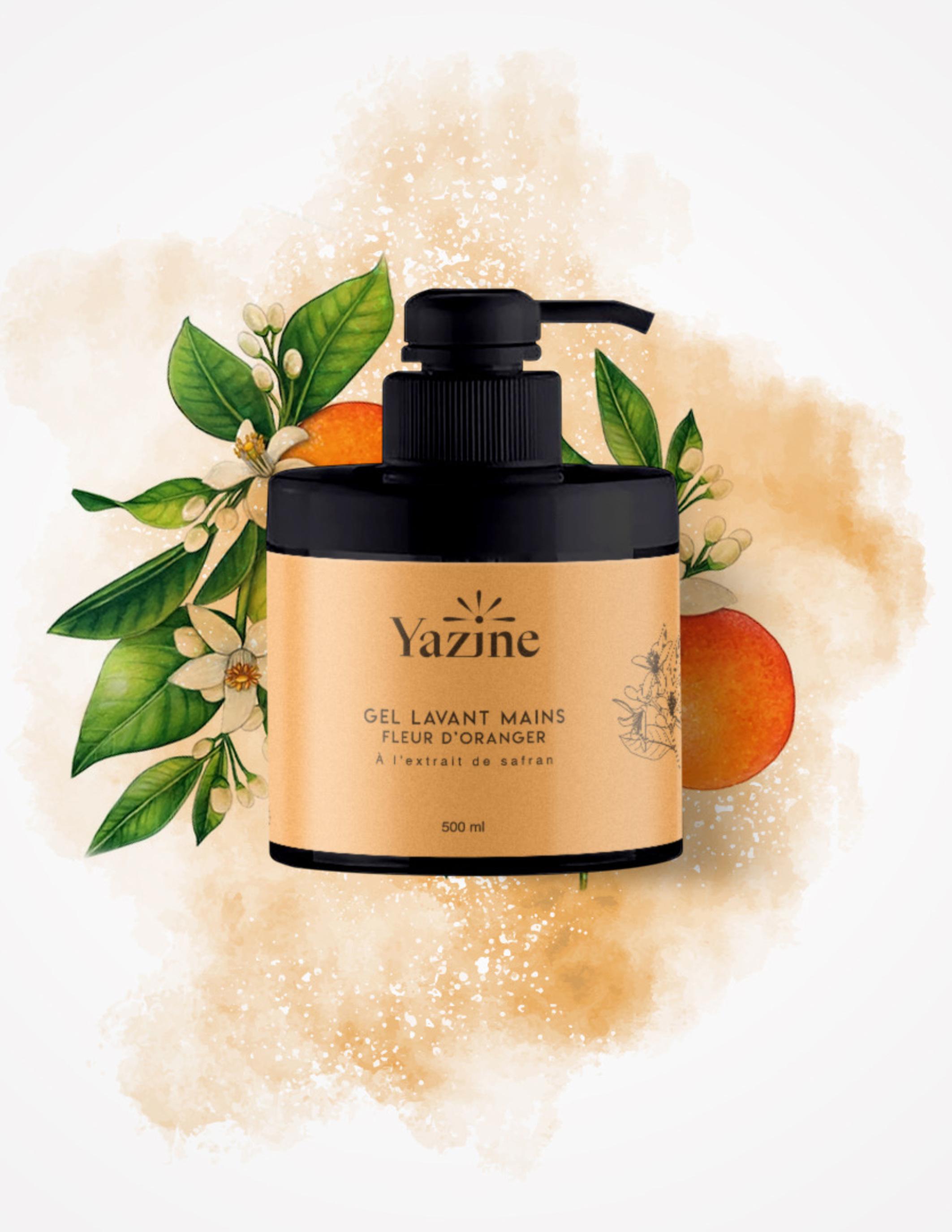 GEL MAINS - FLEUR D'ORANGER & EXTRAIT DE SAFRAN