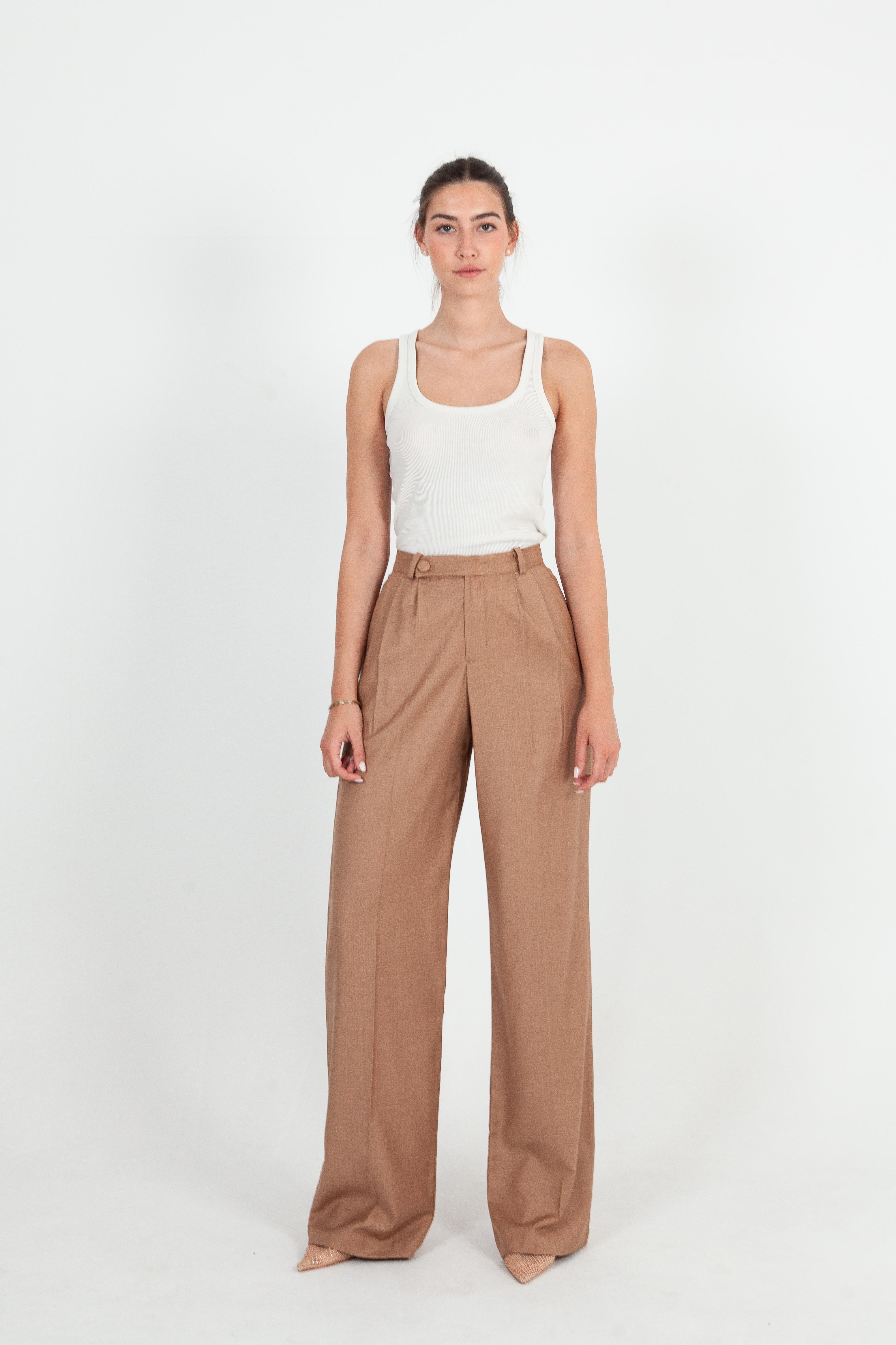 Pantalon Tailleur Ample