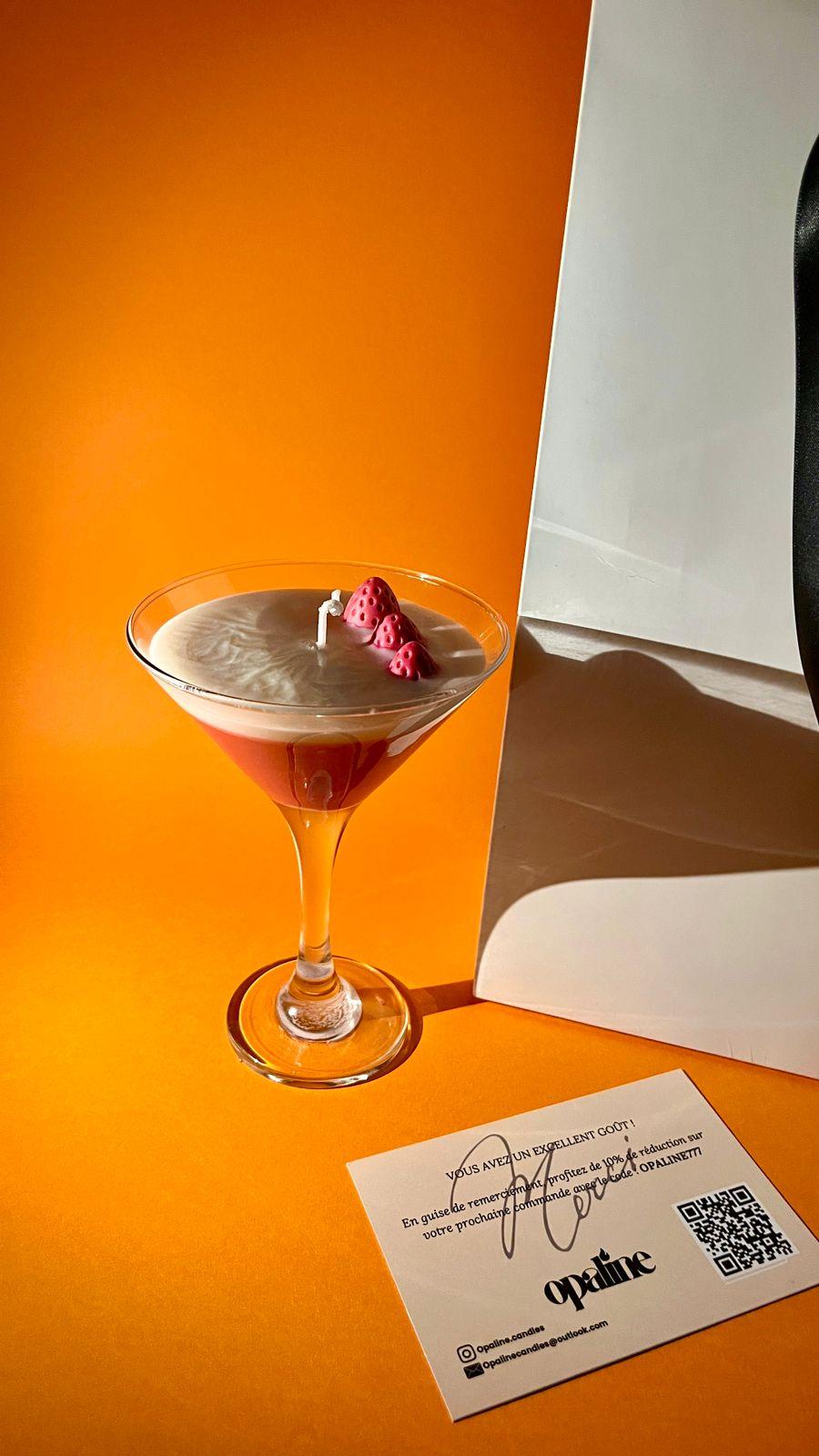 Bougie Strawberry Martini