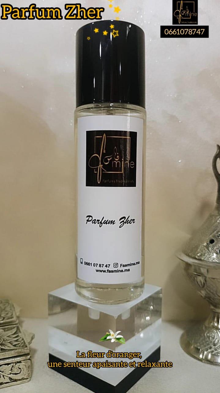 Parfum Zher (fleur d'oranger)
