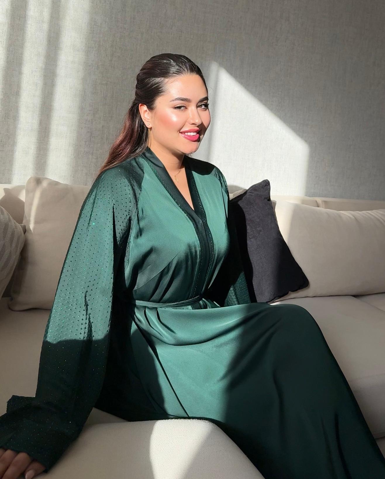 Abaya émeraude dubai 