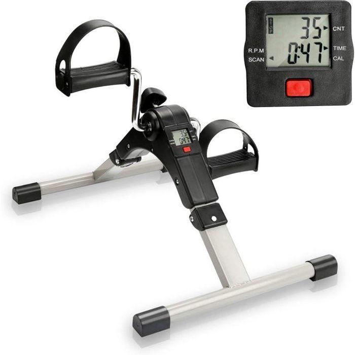 Mini vélo d'exercice pliable avec écran LCD et résistance 
