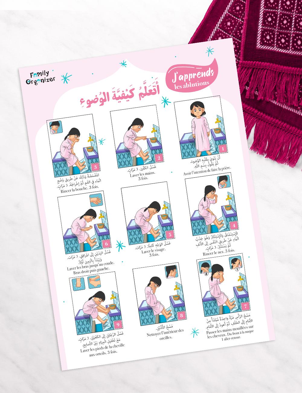 Routine Ablutions/Prière – Fille