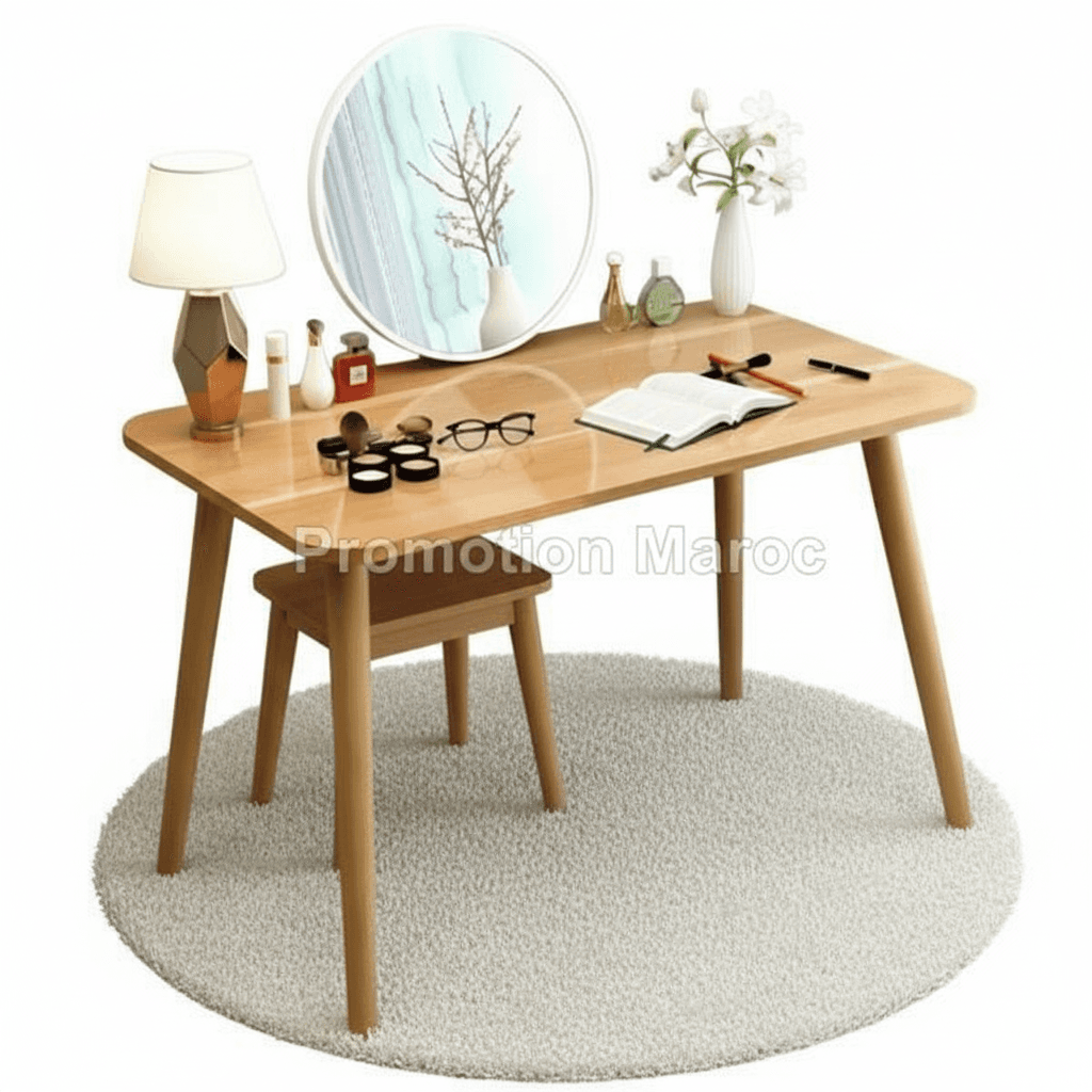 Coiffeuse - Table Maquillage Moderne Rangement - 90 / 40 CM