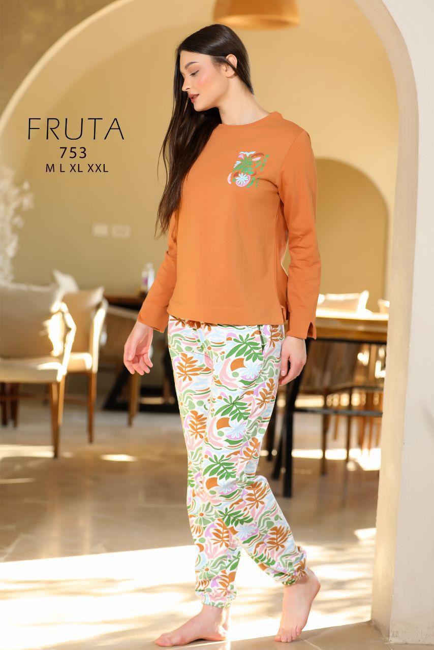 Pyjama en Coton Égyptien – Marque Fruta