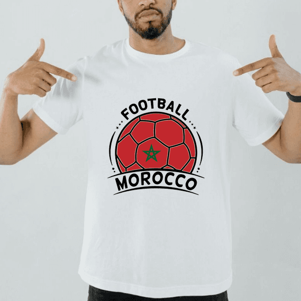 T-shirt Foot Maroc