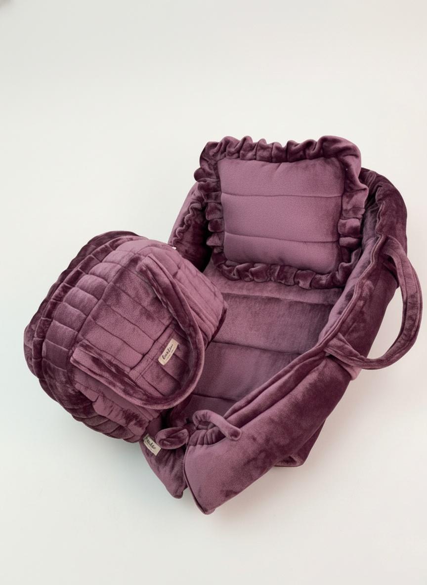 Set couffin + oreiller + sac