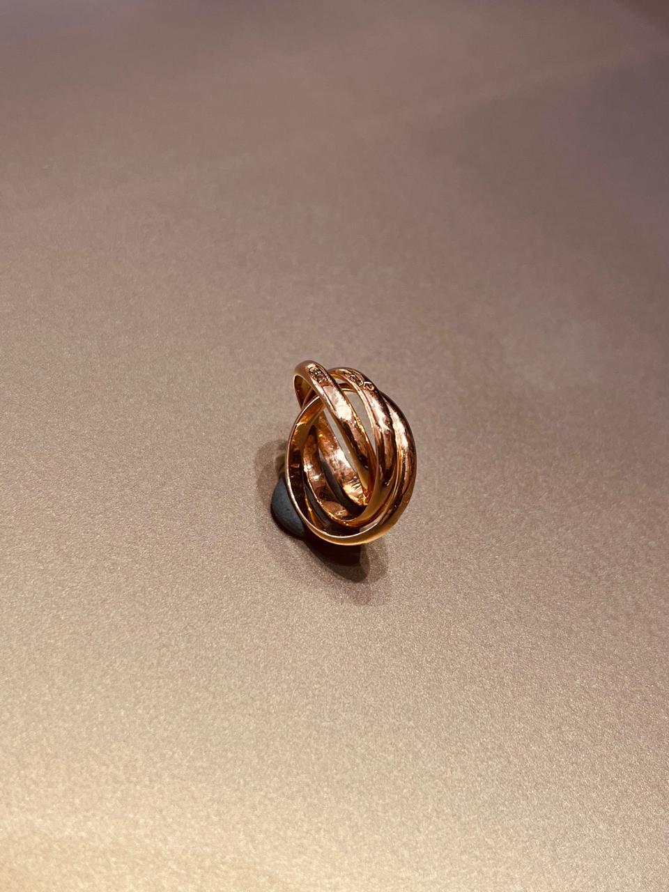 Bague triple anneau 